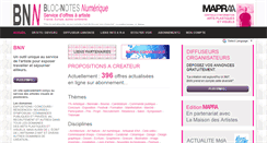 Desktop Screenshot of bnn-mapra-art.org